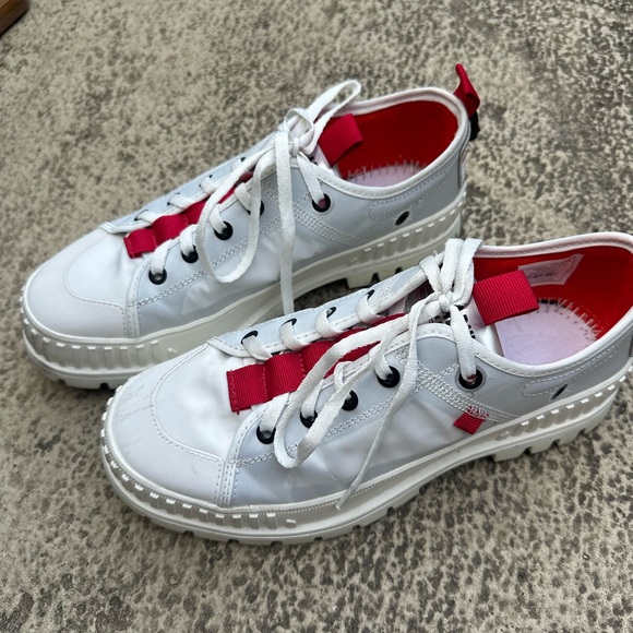 Palladium platform white & red sneakers ⚡️ - Picture 4 of 6